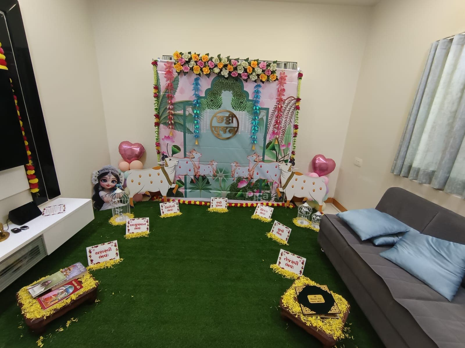 Chhathi Poojan Decoration