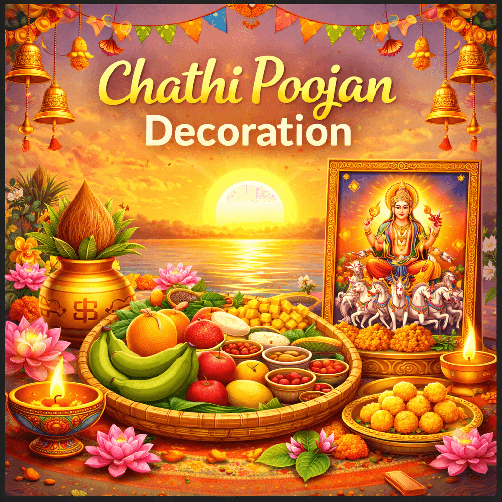 Chhathi Poojan Decoration