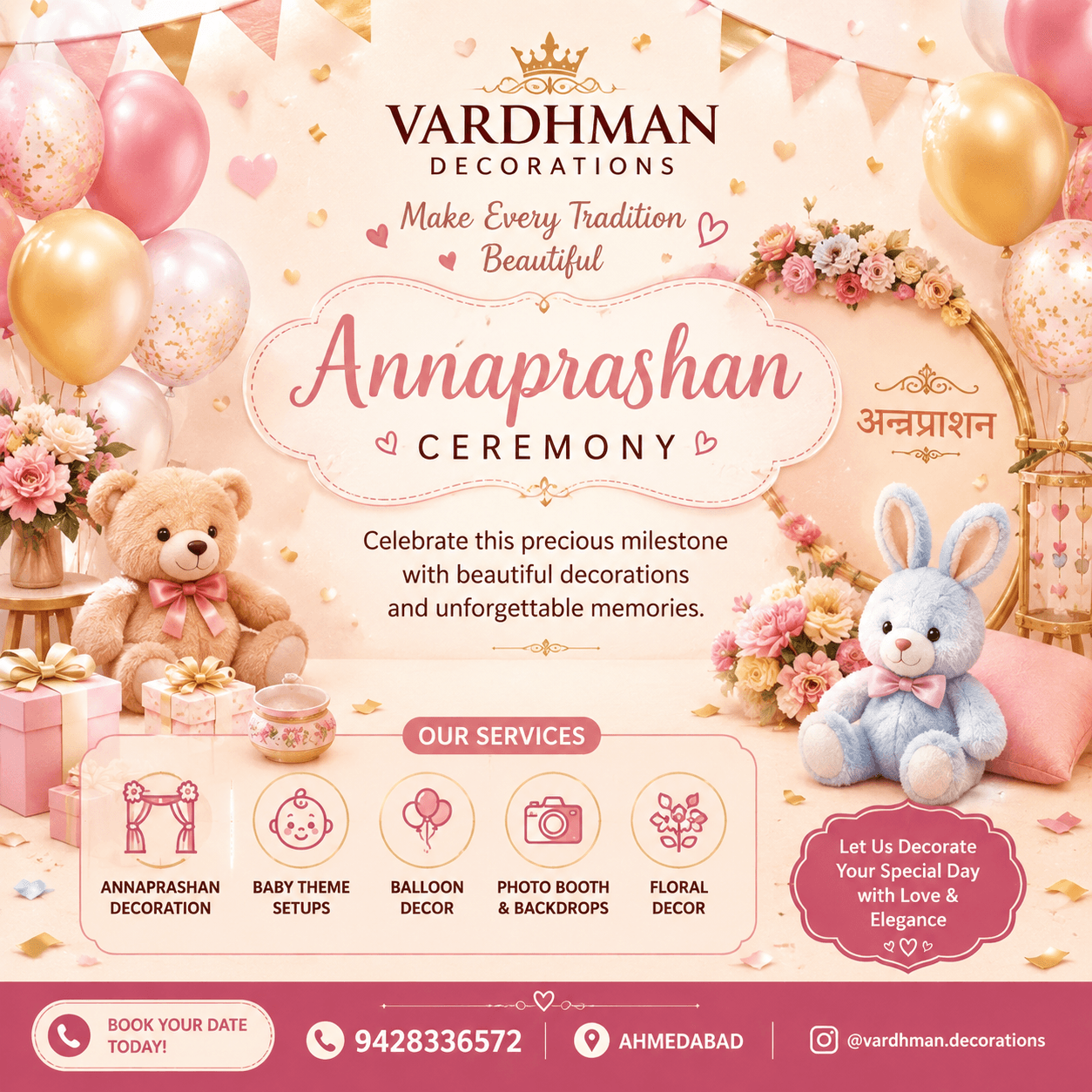 Annaprashan Ceremony Decoration