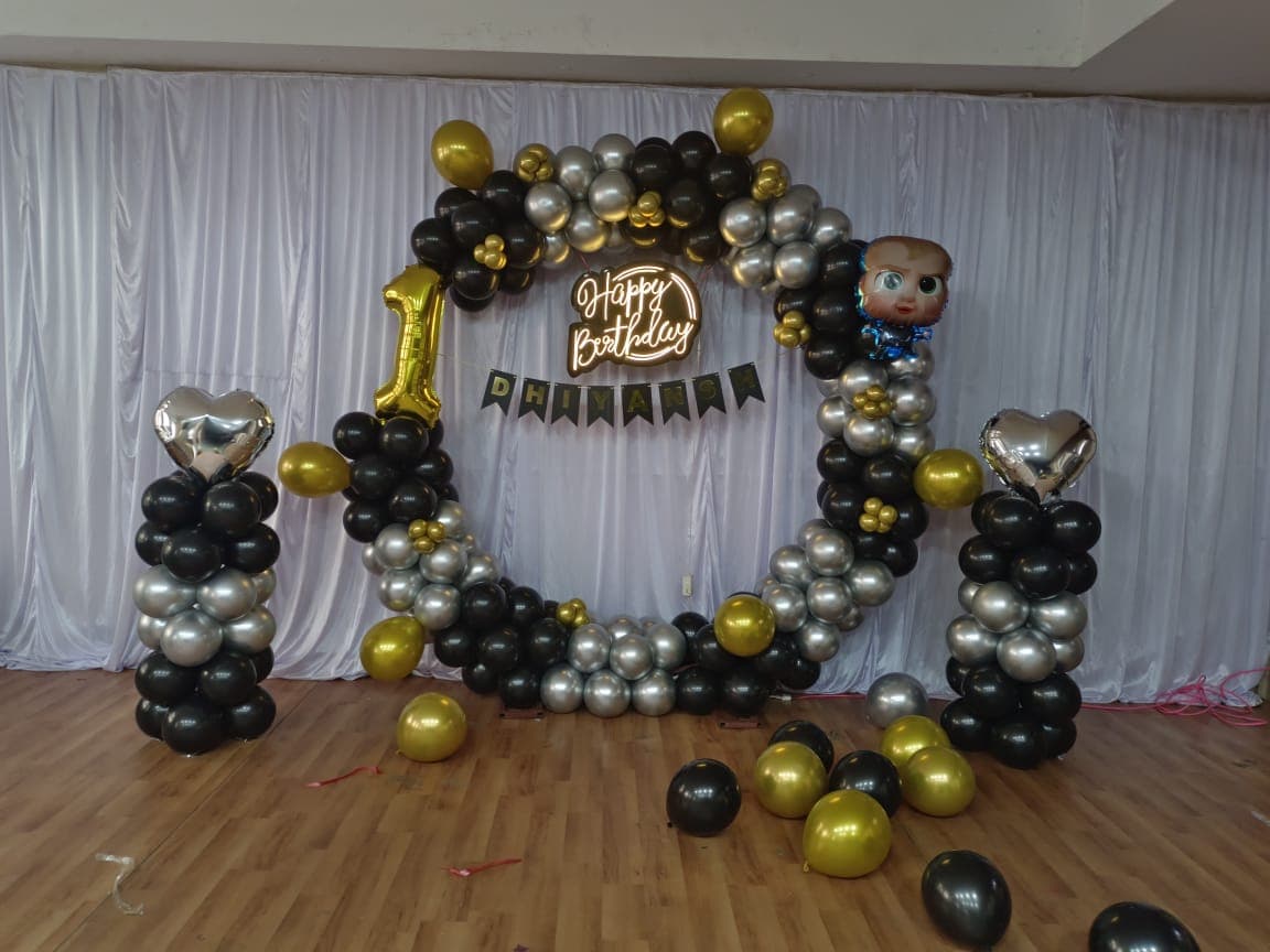 Birthday Decoration in Ahmedabad setup - Vardhman Decorations