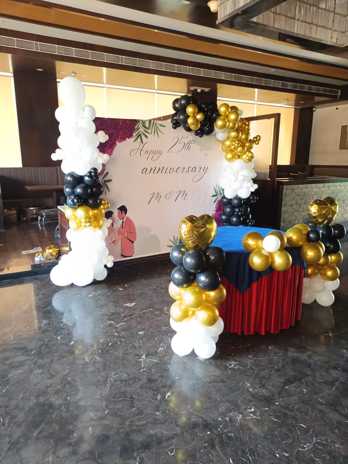 Anniversary Decoration in Ahmedabad setup - Vardhman Decorations