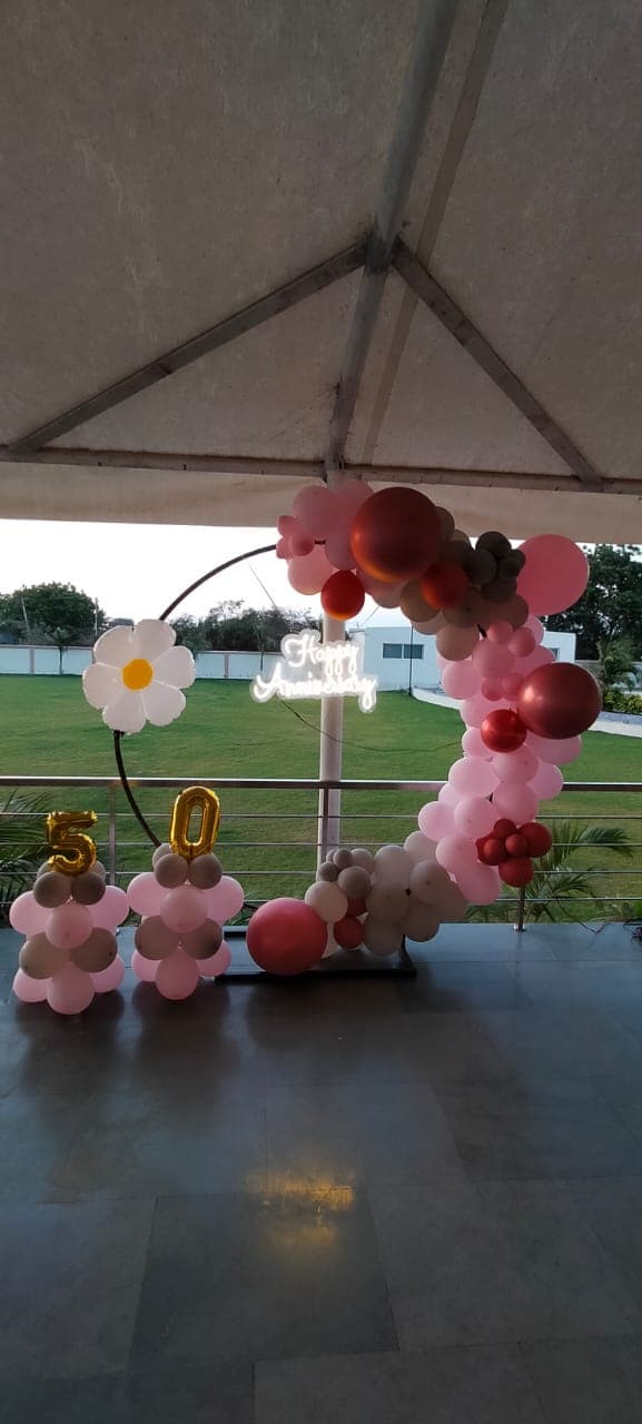 Anniversary Decoration in Ahmedabad setup - Vardhman Decorations
