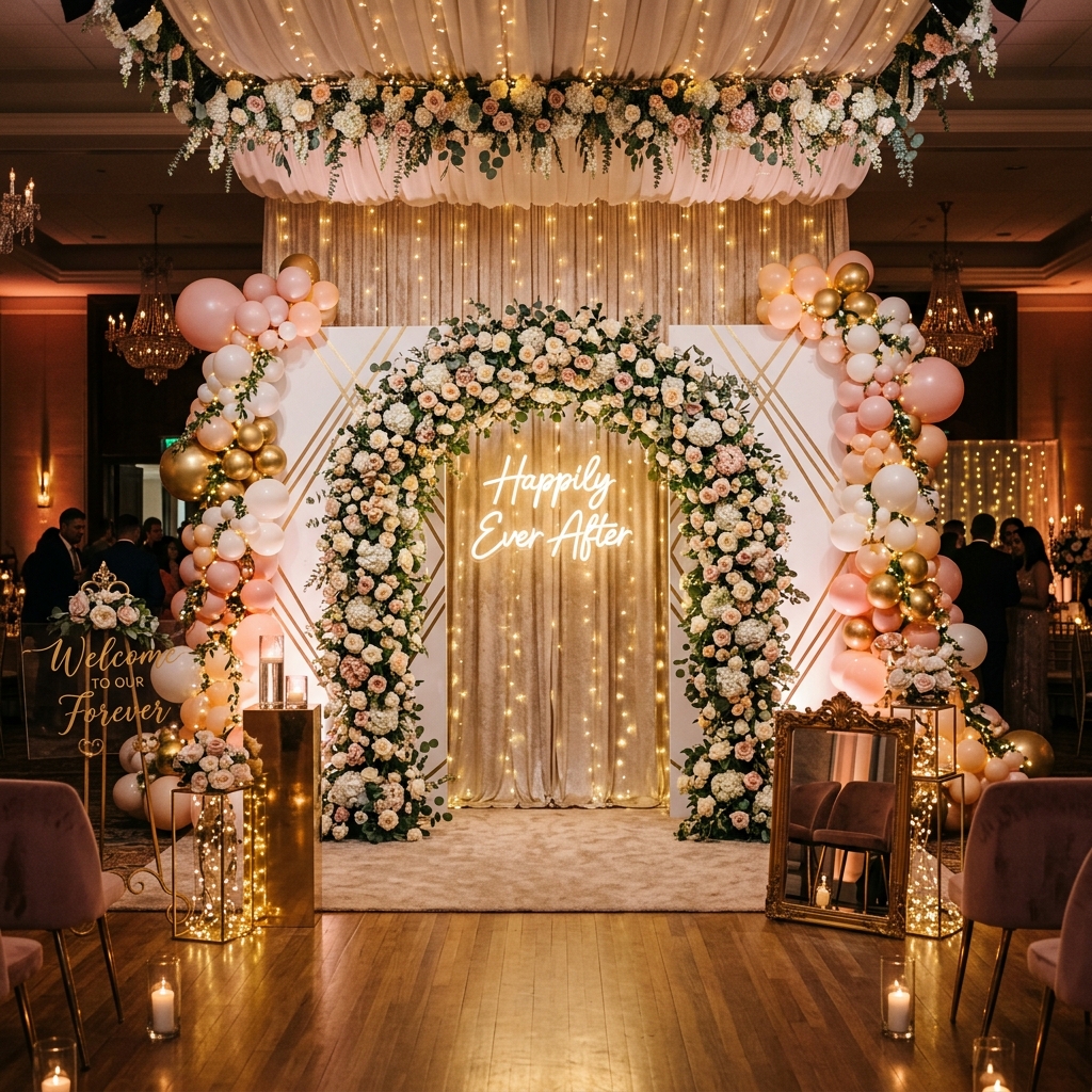 Premium Event Decoration Backdrop